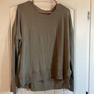 Athleta light crew neck.